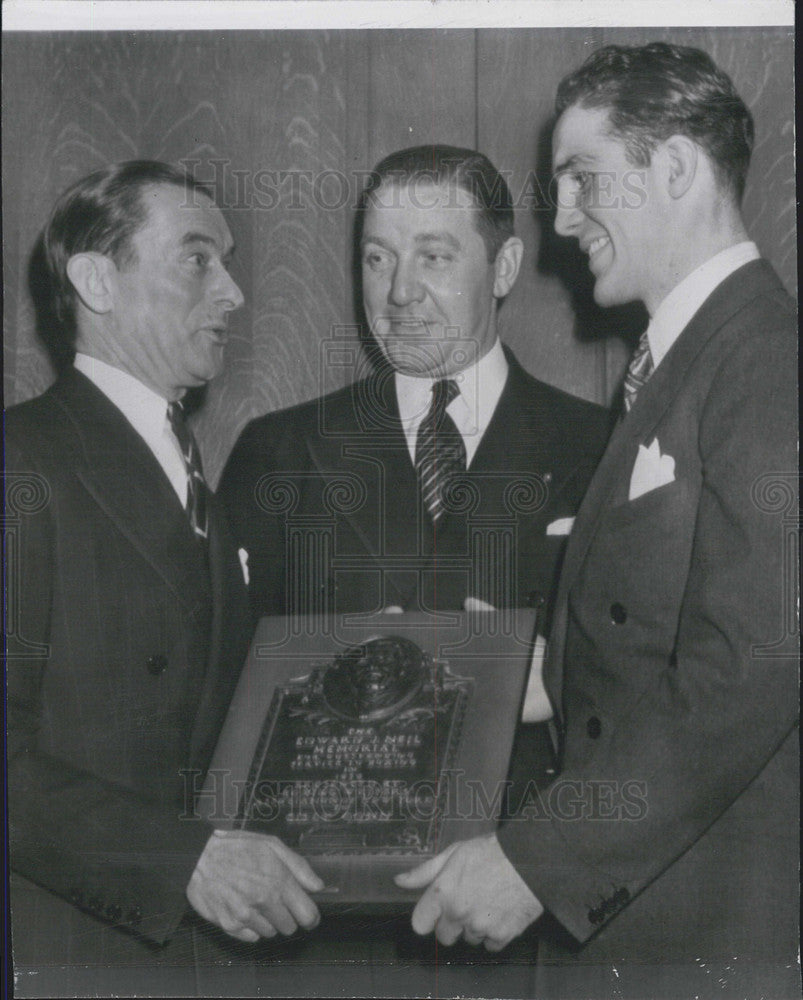 1940 Press Photo Billy Conn/Boxing/Mayor James J. Walker/James Dawson - Historic Images