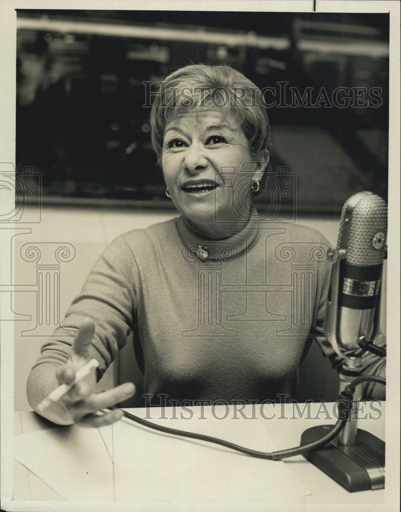 Press Photo Selma Diamond Actress - Historic Images