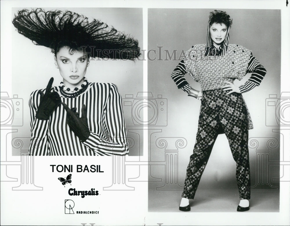 Press Photo Singer and actress Toni Basil - Historic Images