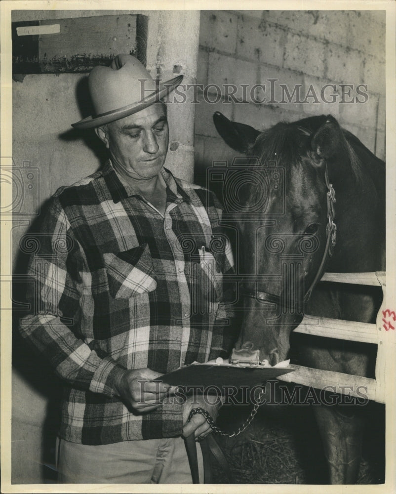 1964 Press Photo Rancher Walter Fugate - RSH55713- Historic Images