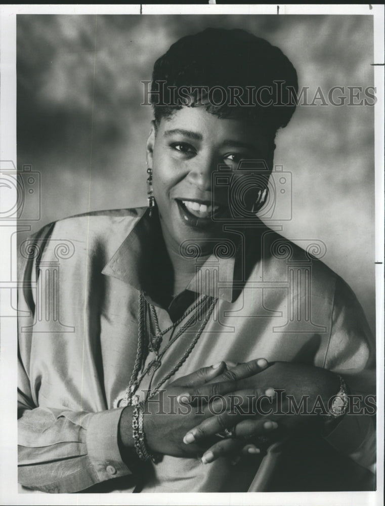 1990 Press Photo Actress Marsh Warfield In The Marsha Warfield Show - RSJ18007 - Historic Images