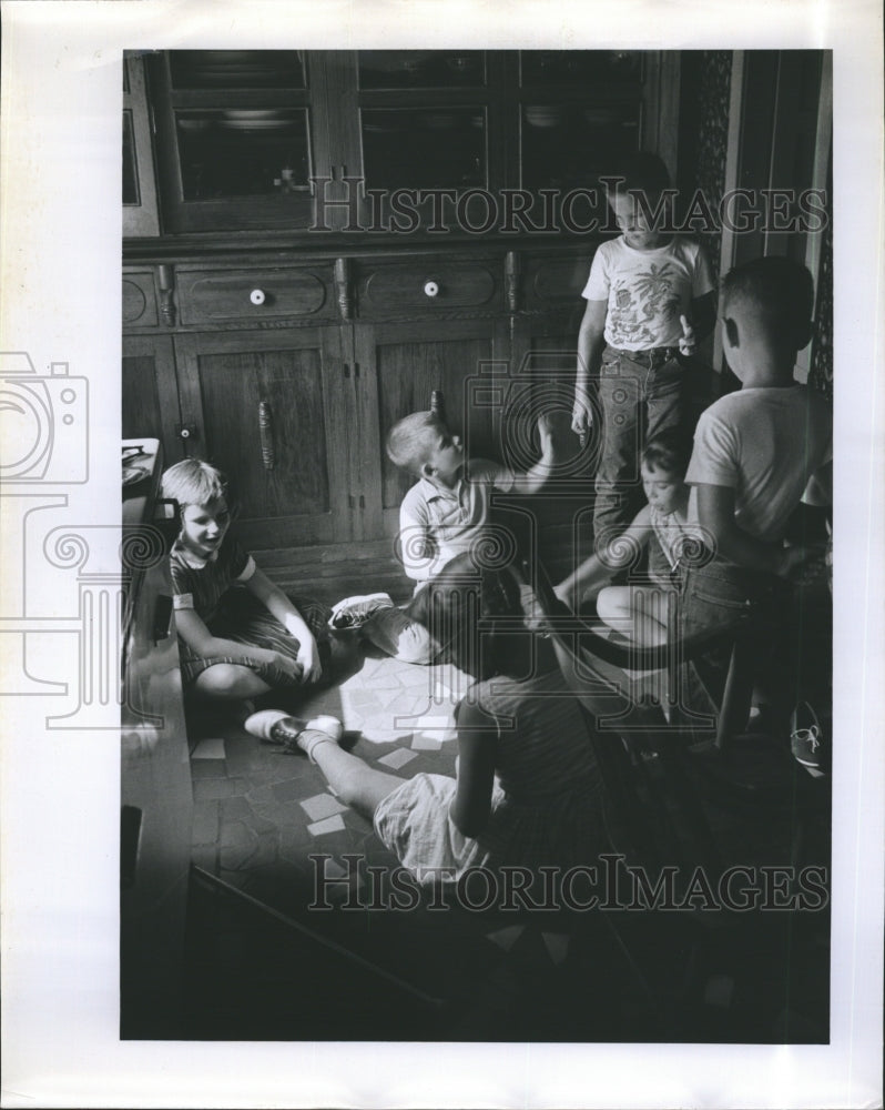 Press Photo Children's Austis,Carl Neal,Nal Bevis,Vickies Boyette,Tommy Boyette - Historic Images