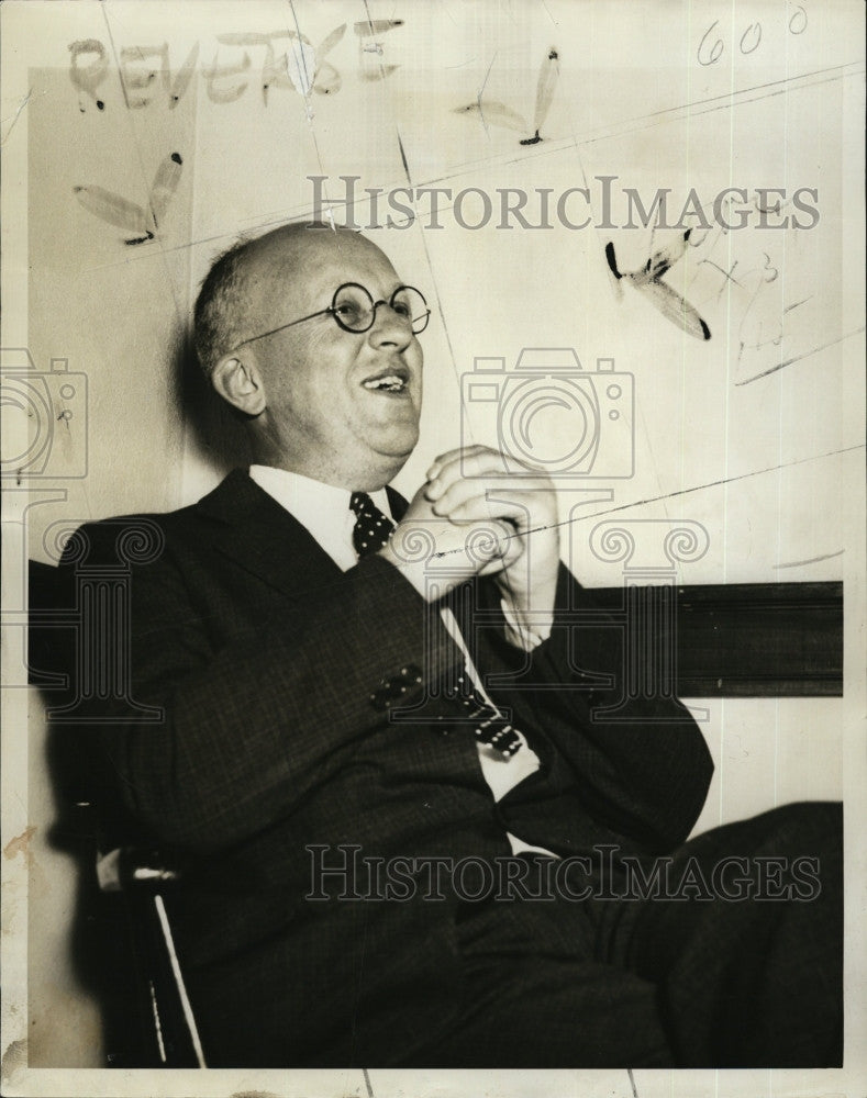 1950 Press Photo Franz U. Burkett, Atty General - Historic Images