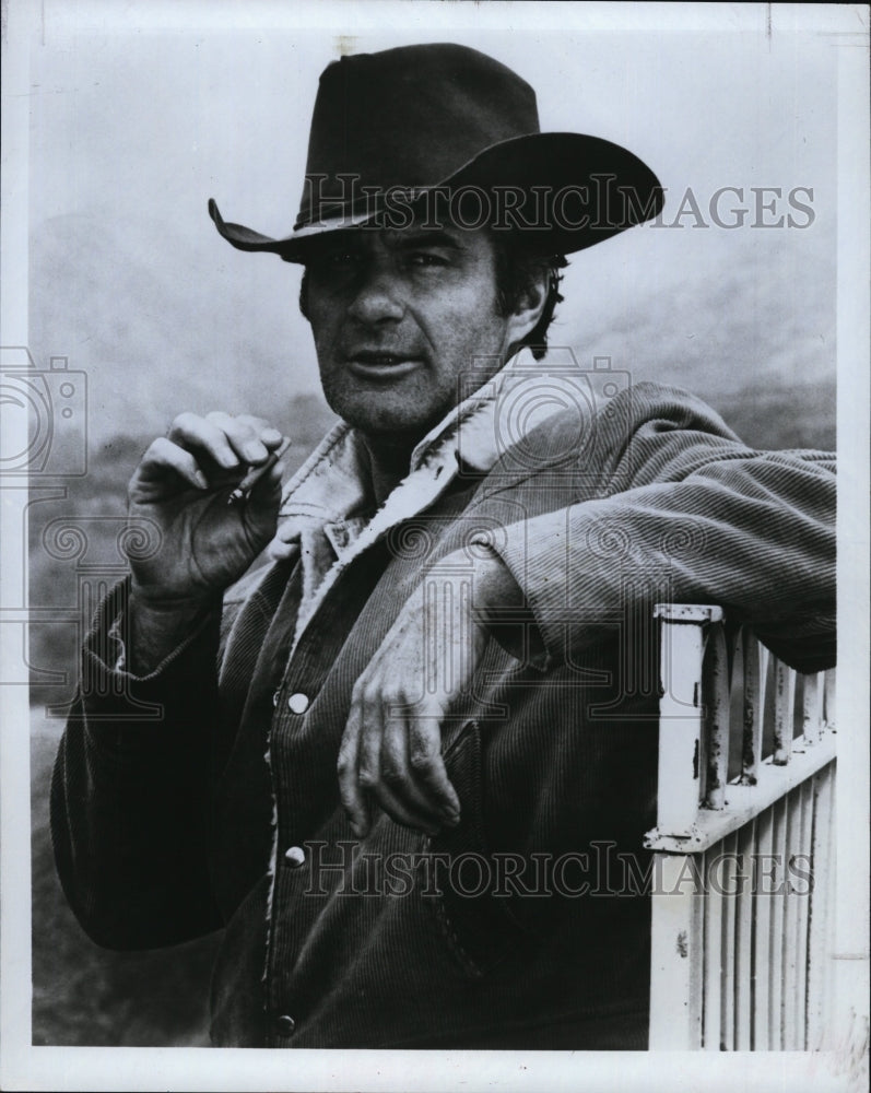 1979 Press Photo Actor Wiliam Thourlby Original Marlboro Man - Historic Images
