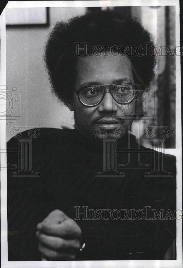 1979 Press Photo Dr Guy Seymour clinical psychologist at Boston city H