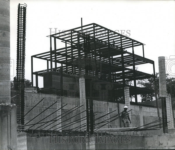 1965 Press Photo Rust Engineering Company Office Building under Constr ...