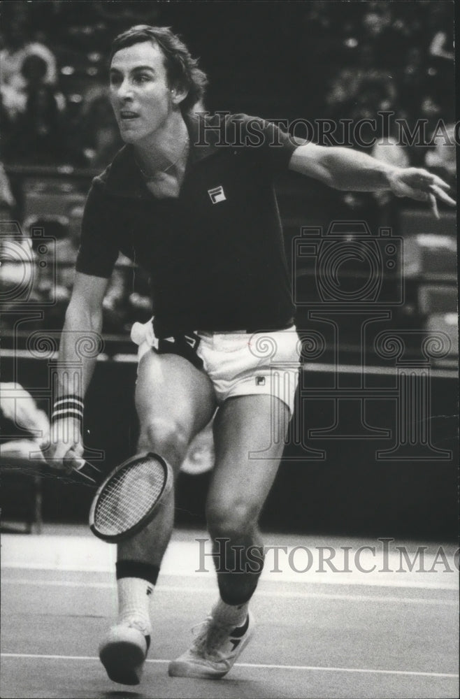 1978 Tennis Player Dick Stockton During Match With Brian Gottfried - Historic Images