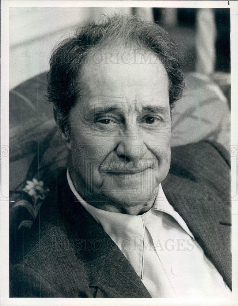 1984 Oscar Winning Hollywood Actor Don Ameche Press Photo - Historic Images
