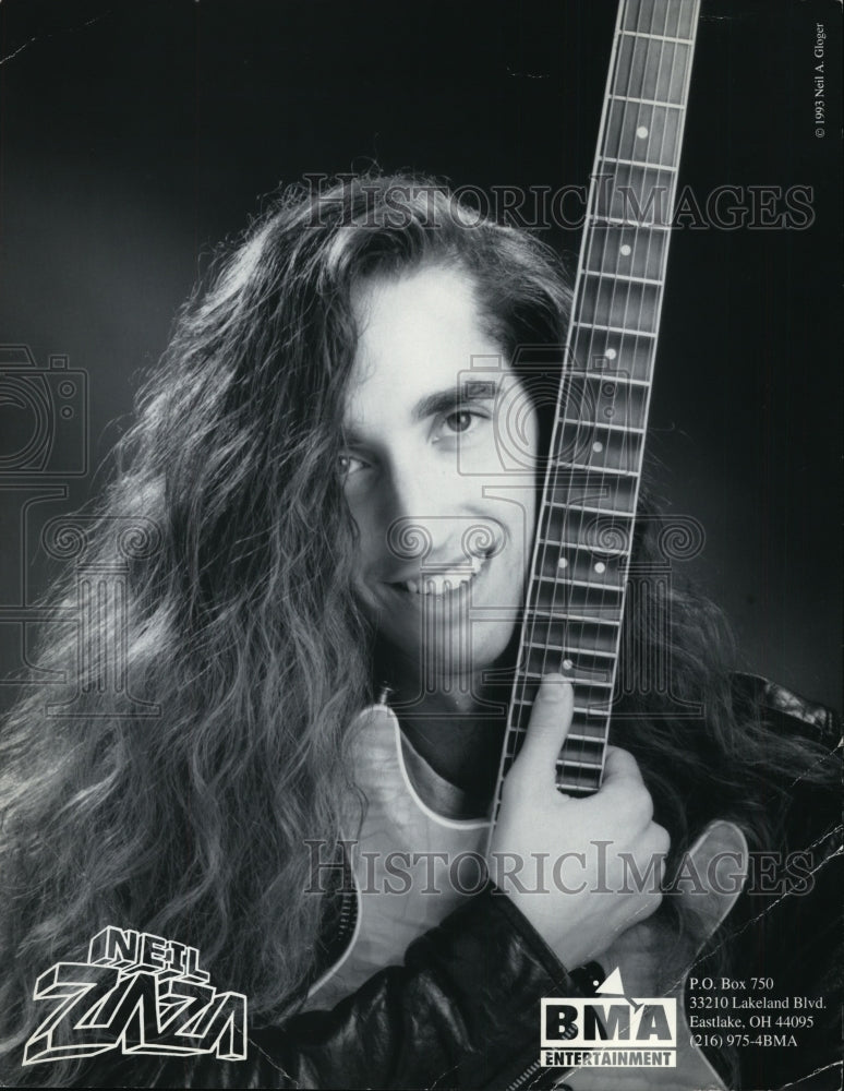 1994 Press Photo Neil ZaZa, guitarist. - cvb05580 – Historic Images