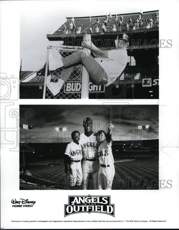 Angels In the Outfield movie poster [Christopher Lloyd/Danny Glover]