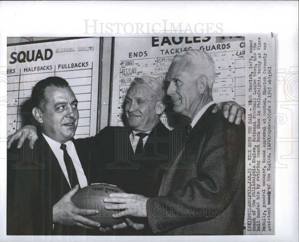 1958 Photo-Philadelphia Eagles New Head Coach Buck Shaw GM Vince McNally