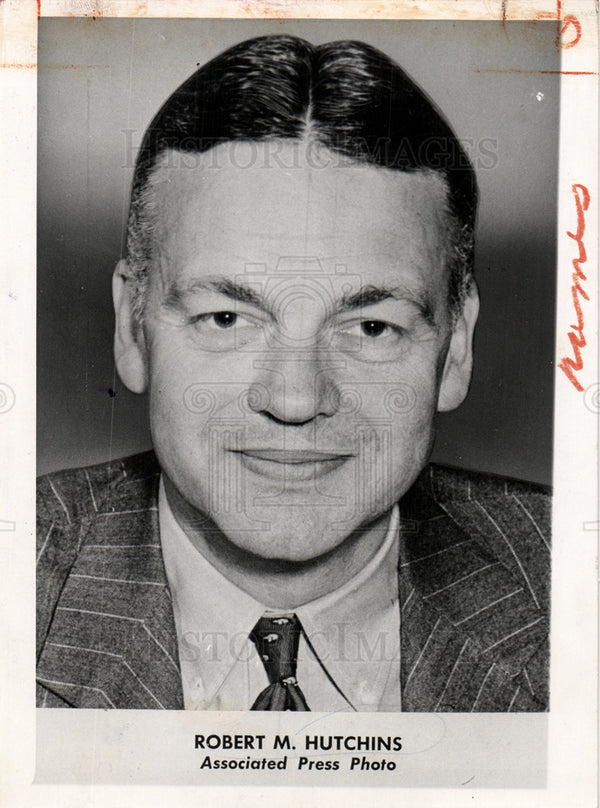 1959, Robert Maynard Hutchins Philosopher Historic Images