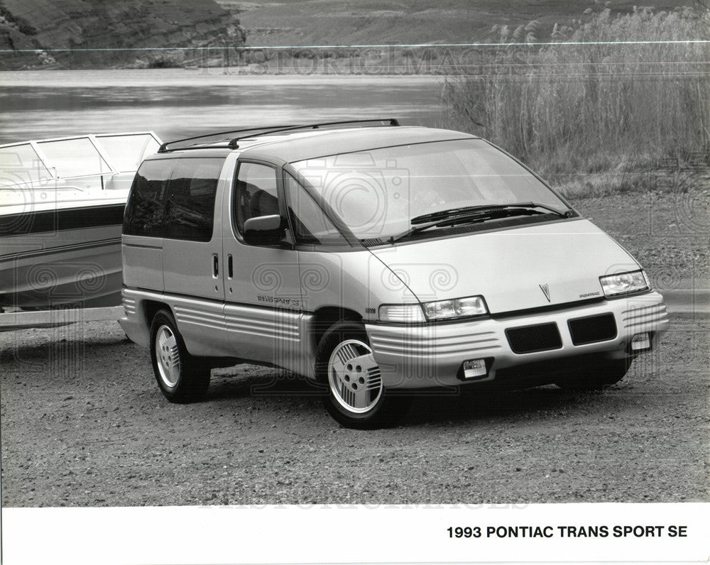 Press Photo Pontiac Trans Sport Chevrolet Lumina - Historic Images