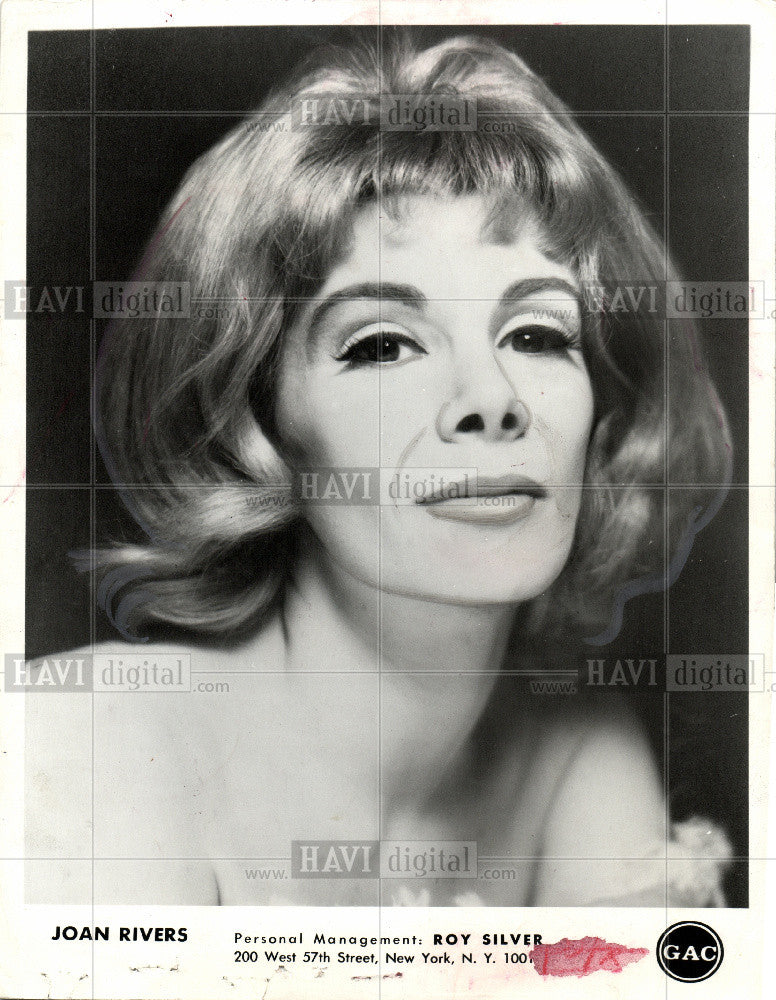 1966 Press Photo Joan Rivers American comedian - Historic Images