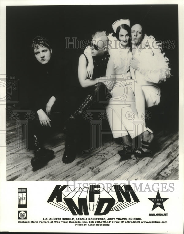 ミュージック FT Official Fanmeeting Collection 1997 Press Photo Members of the music group KMFDM - hcp05152