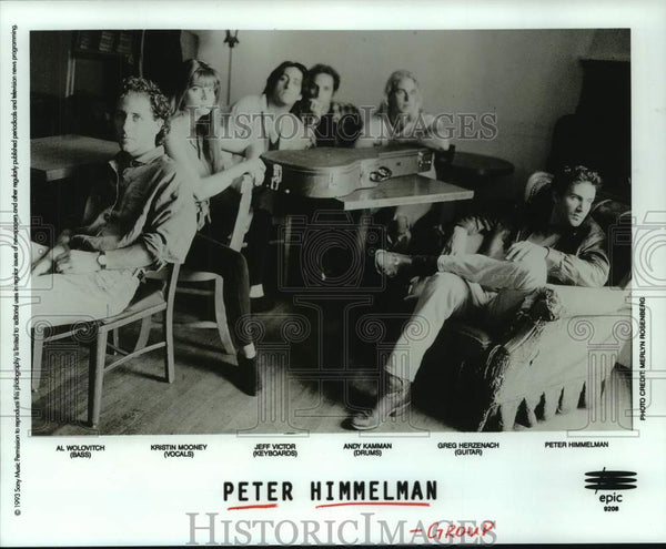 1983 Press Photo The Peter Himmelman band members - hcp07704