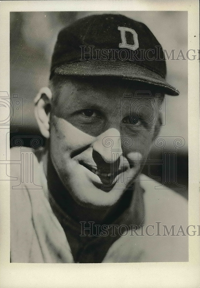 1932 Press Photo Raymond Fritz Infielder Detroit Tigers MLB Baseball Player - Historic Images