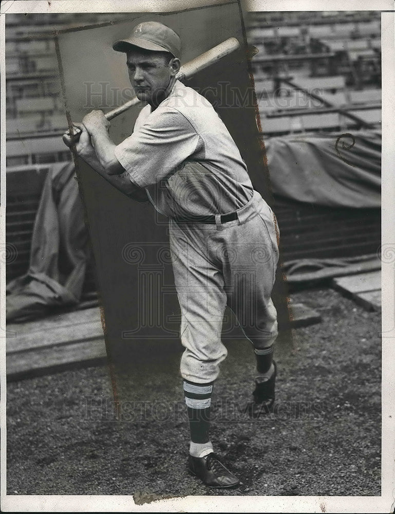 1933 Louis Finney of teh Athletics - Historic Images
