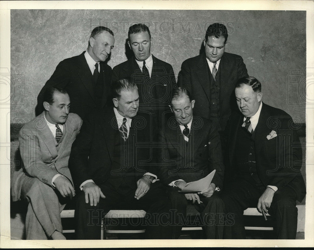 1935 Phila.Pa US Assoc of Football coaches, Stuhldreher,Warner - Historic Images