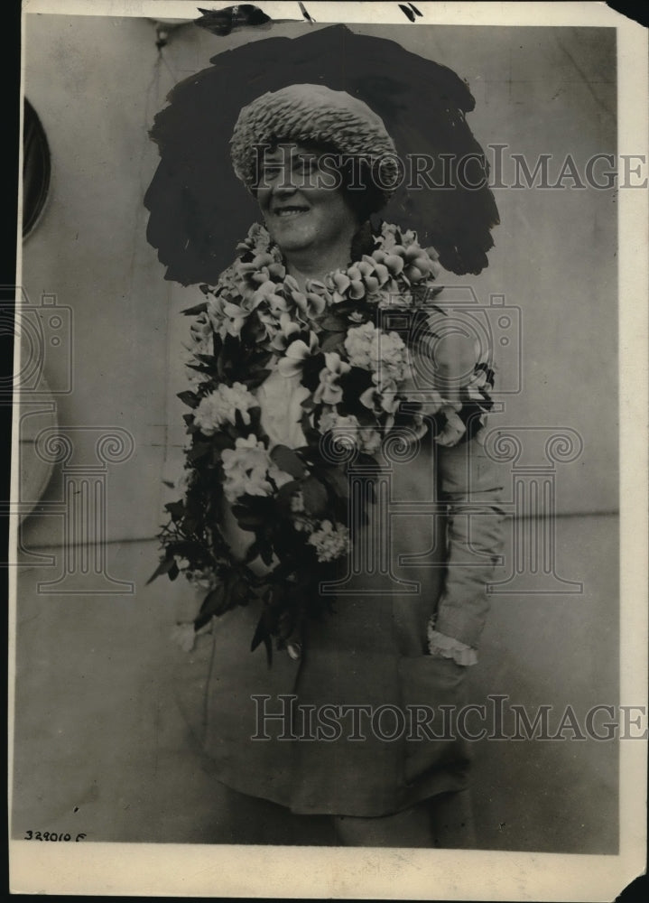 1926 Press Photo Mrs. Myron C. Taylor fo New York - Historic Images