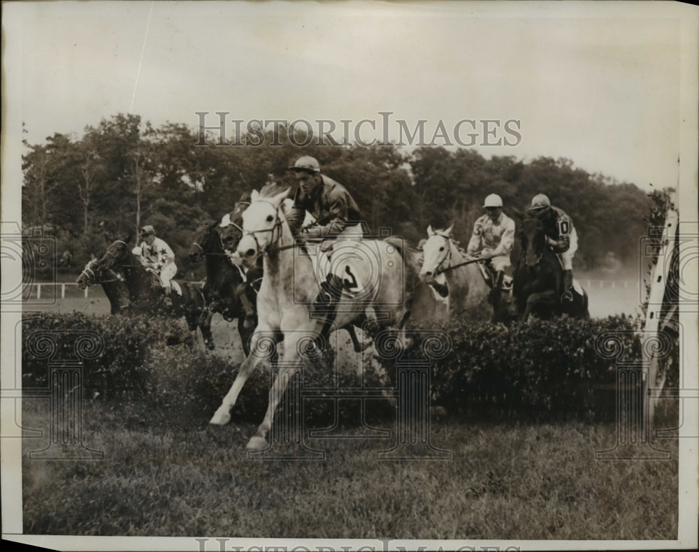1935 Press Photo New York United Hunts Racing Assoc. Old Bachelor NYC - Historic Images