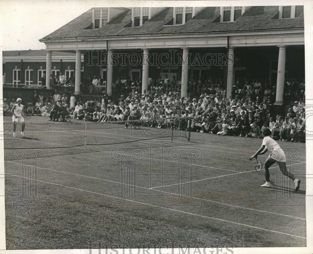 1935 Press Photo Patty Henry wins Girls Tennis Championship - nes10302 - Historic Images