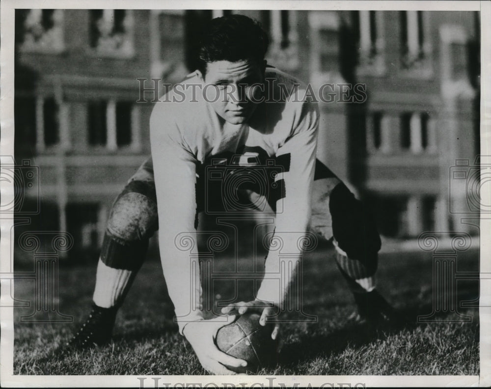 1935 Press Photo Joe Wheeker, Idaho University football - nes13237 - Historic Images