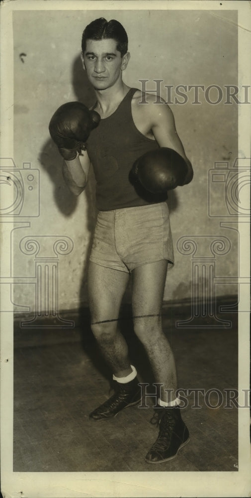1932 Press Photo Capt. Al Wertheuner Syracuse Boxer - nes55765 - Historic Images