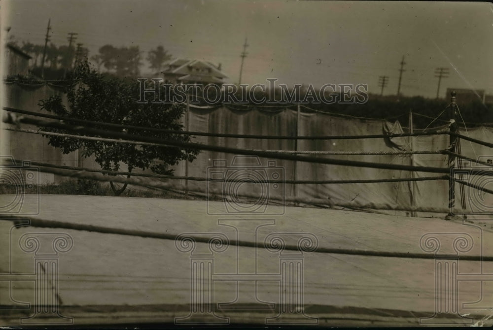 1919 Press Photo View of The Fight Ring - Historic Images