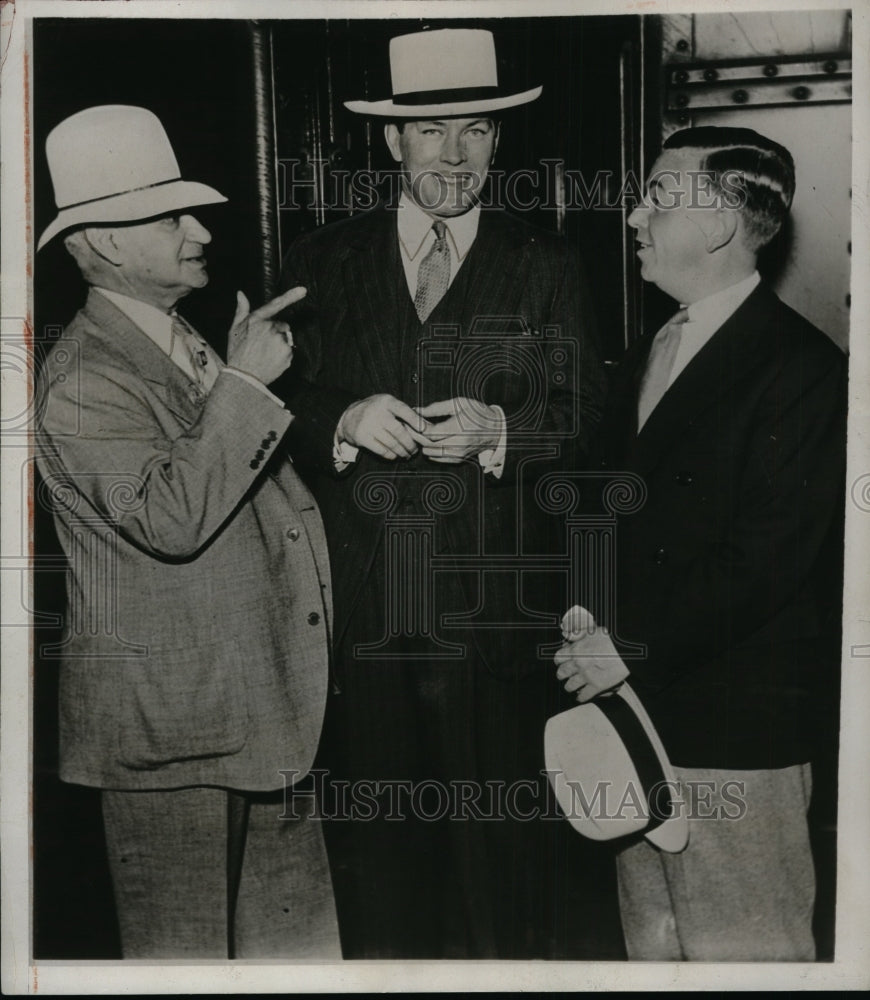 1932 Press Photo ex-heavyweight champ Gene Tunney at Democratic Convention - Historic Images