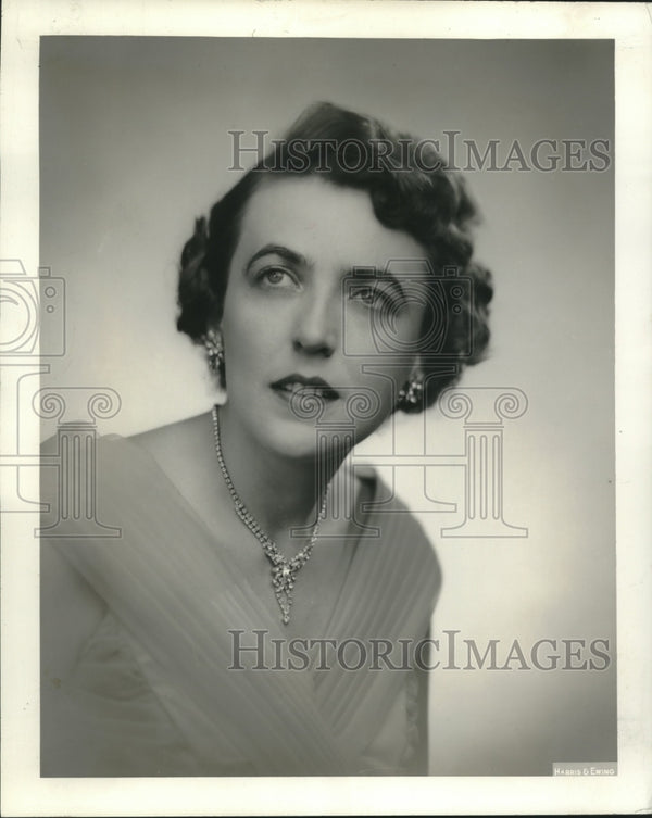 1960 Press Photo Jean Eichelberger Ivey, New Orleans composer. nob02