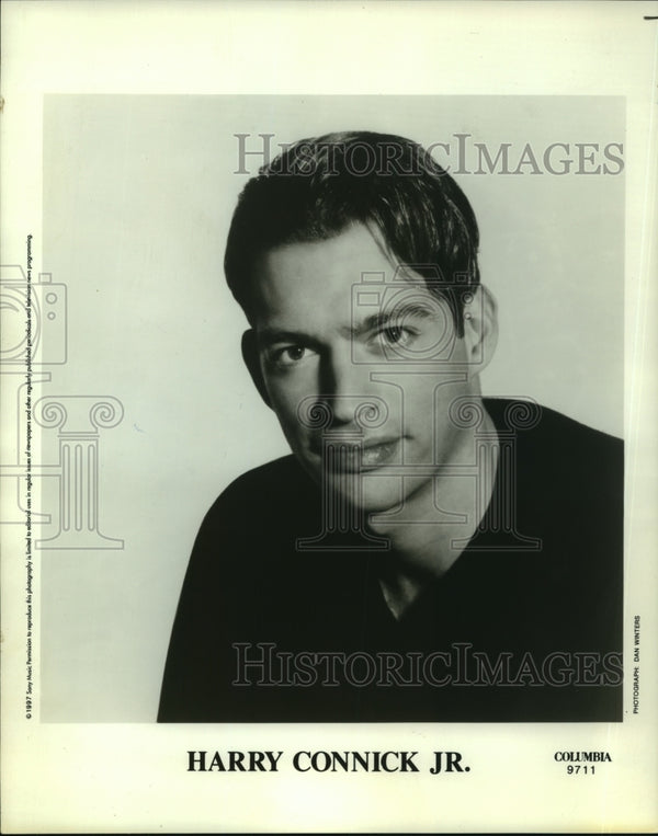 Harry Connick Jr. Portrait Shot Vintage 1991 Poster 22.5 outlets x 34.5