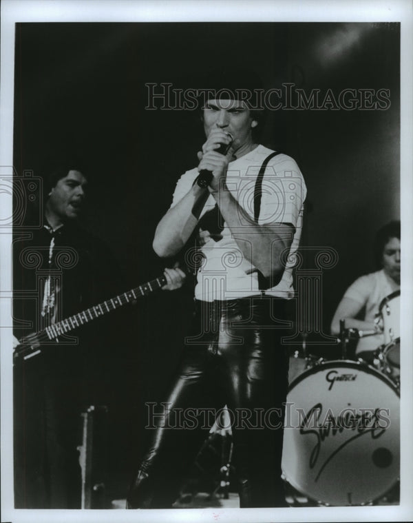 8x10 photo Survivor Band Dave Bickler #1 1980s #1