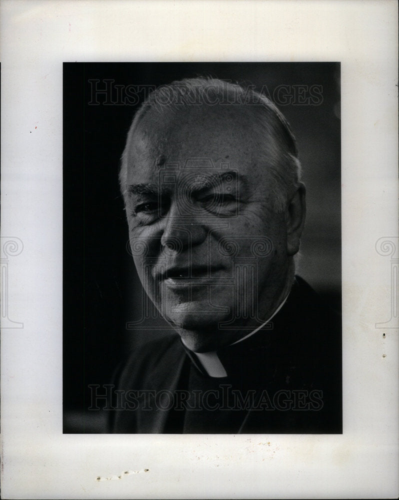 1975 Press Photo John Cardinal Dearden came to Detroit - DFPD13951- Historic Images
