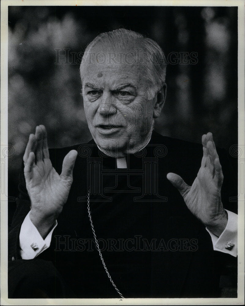 1980 Press Photo Cardinal Dearden John Dearden - DFPD14023- Historic Images