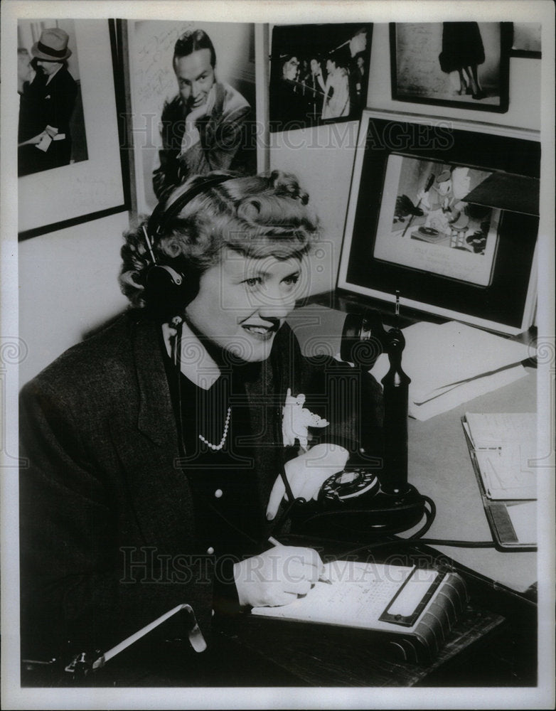 Press Photo Frances Scully ABC Radio - DFPD14509- Historic Images