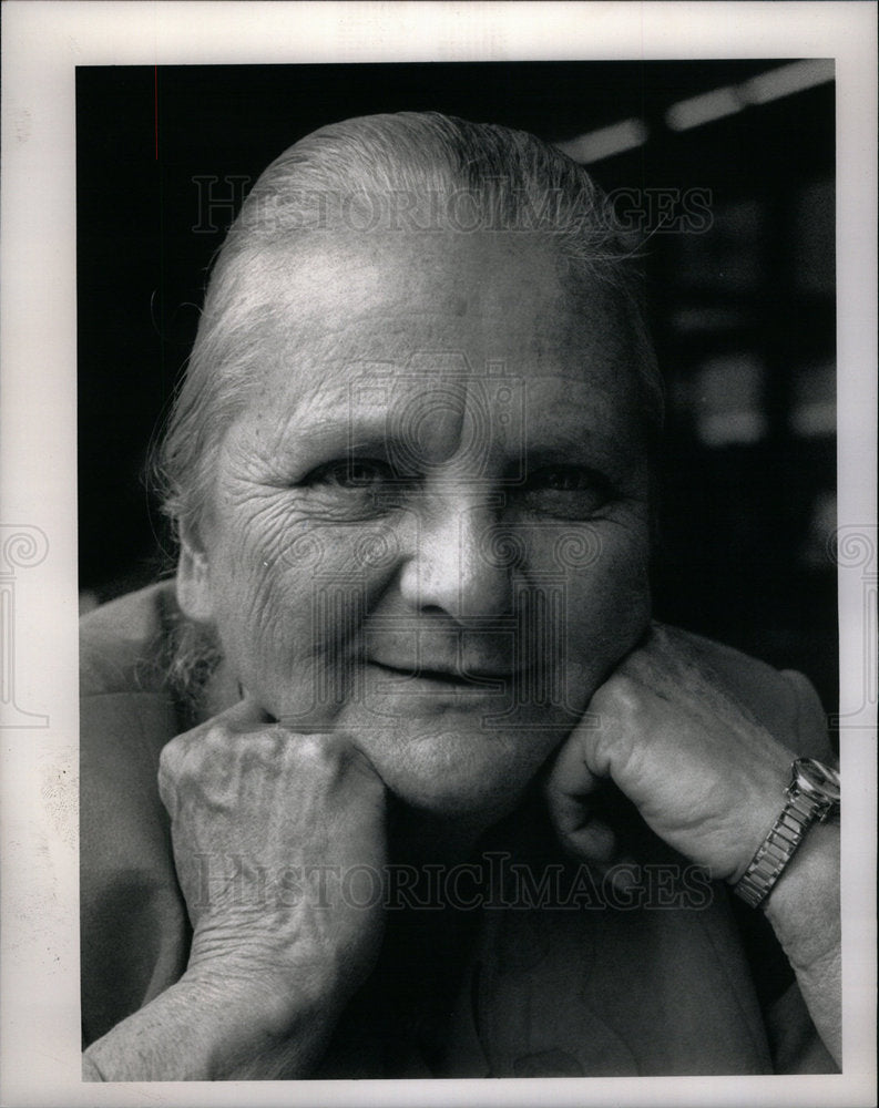 1989 Press Photo Molly Yard American feminist NOW - DFPD14843- Historic Images