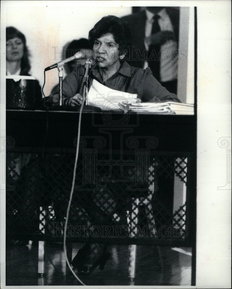 1983 Press Photo Sister Mansour : A voice of compassion - DFPD15451- Historic Images