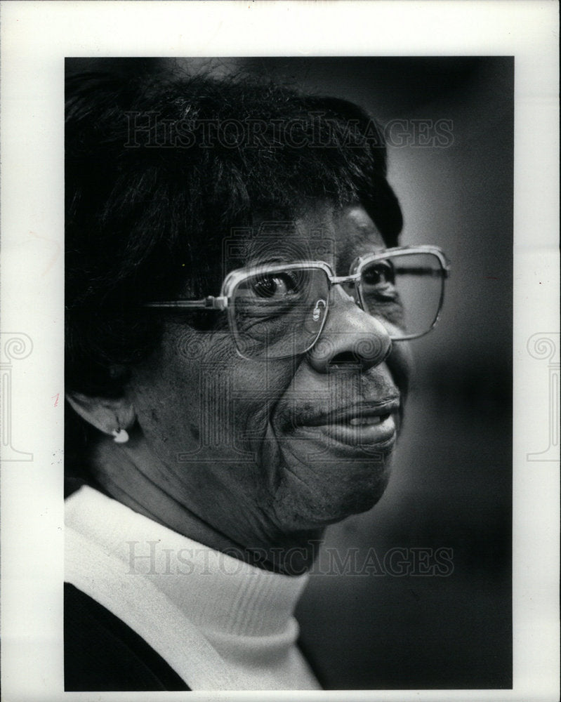 1982 Press Photo Sister Hilda Manson - DFPD15543- Historic Images