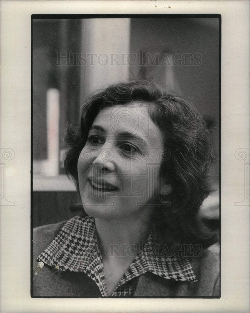 1975 Press Photo Susan Brownmiller - DFPD17637- Historic Images