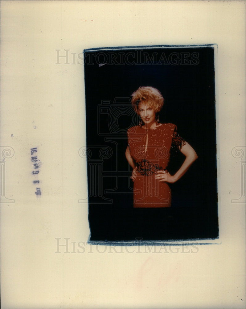 1991 Press Photo Tammy Wynette country music singer - DFPD17935- Historic Images