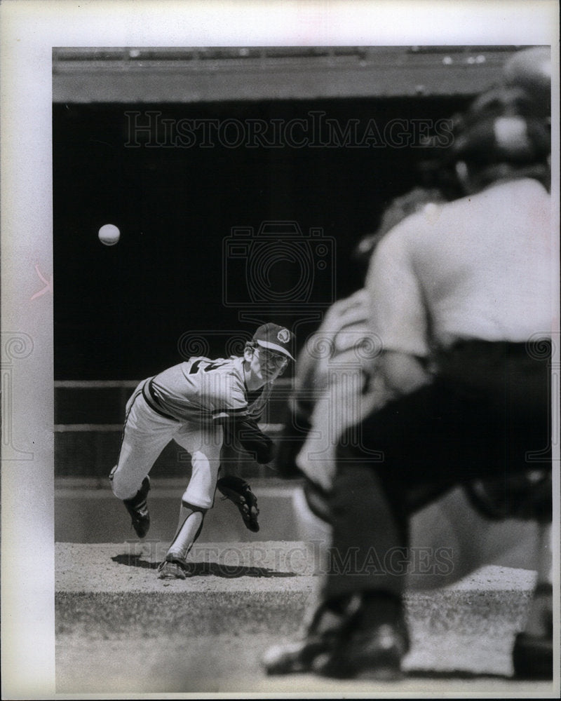 Press Photo Tom Wurster Baseball Player - DFPD18243- Historic Images