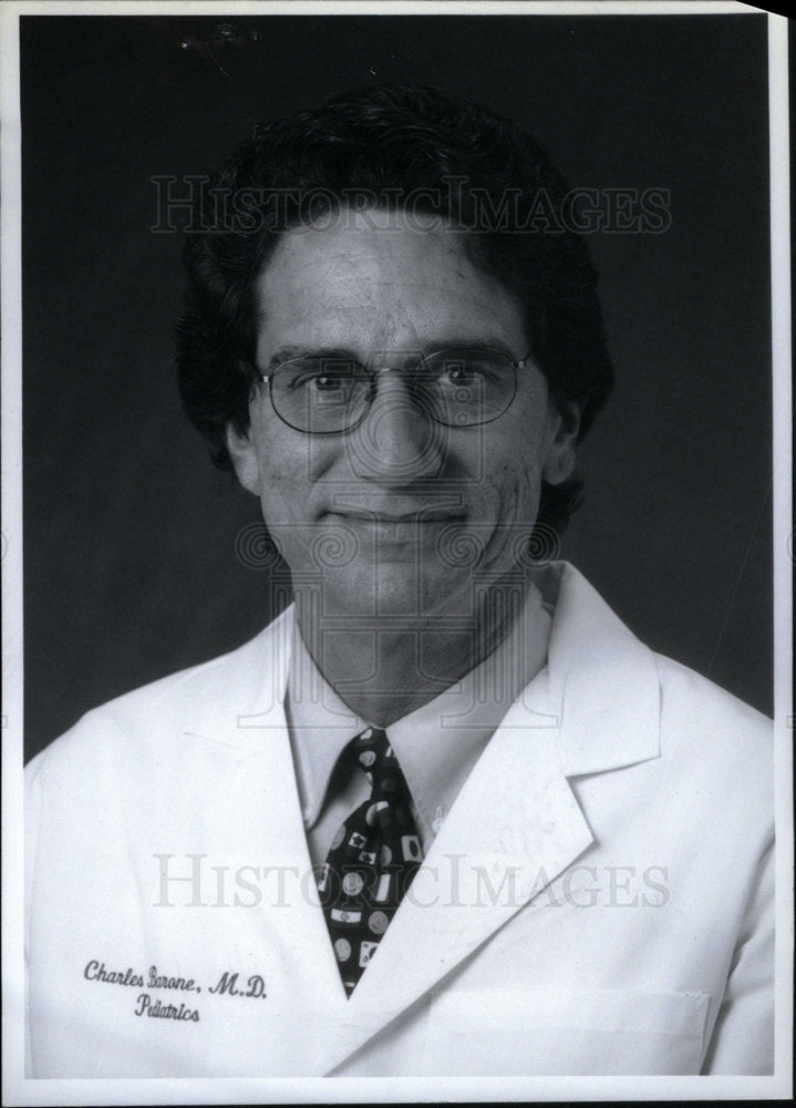 Press Photo CHARLES BARONE Pediatrics Henry Ford - DFPD18921- Historic Images