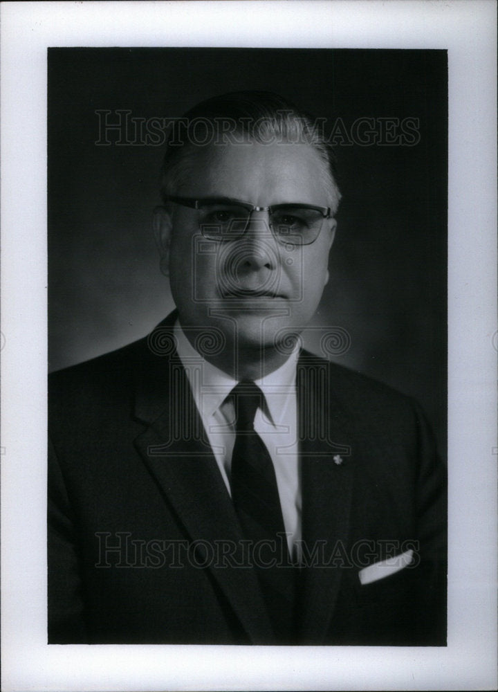 1969 Press Photo NORMAN BARNARD Judge Probate Oakland - DFPD19143- Historic Images