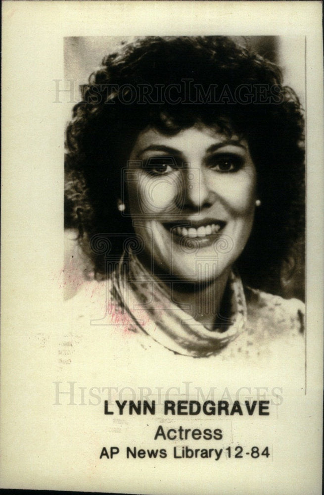 1985 Press Photo Lynn Redgrave actress - DFPD19441- Historic Images