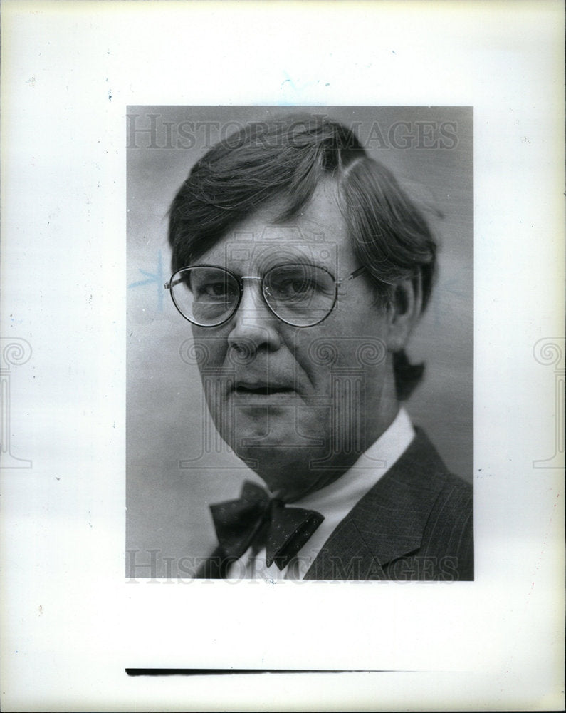 1985 Press Photo Frank Boos Art Antique dealer banker - DFPD22335- Historic Images