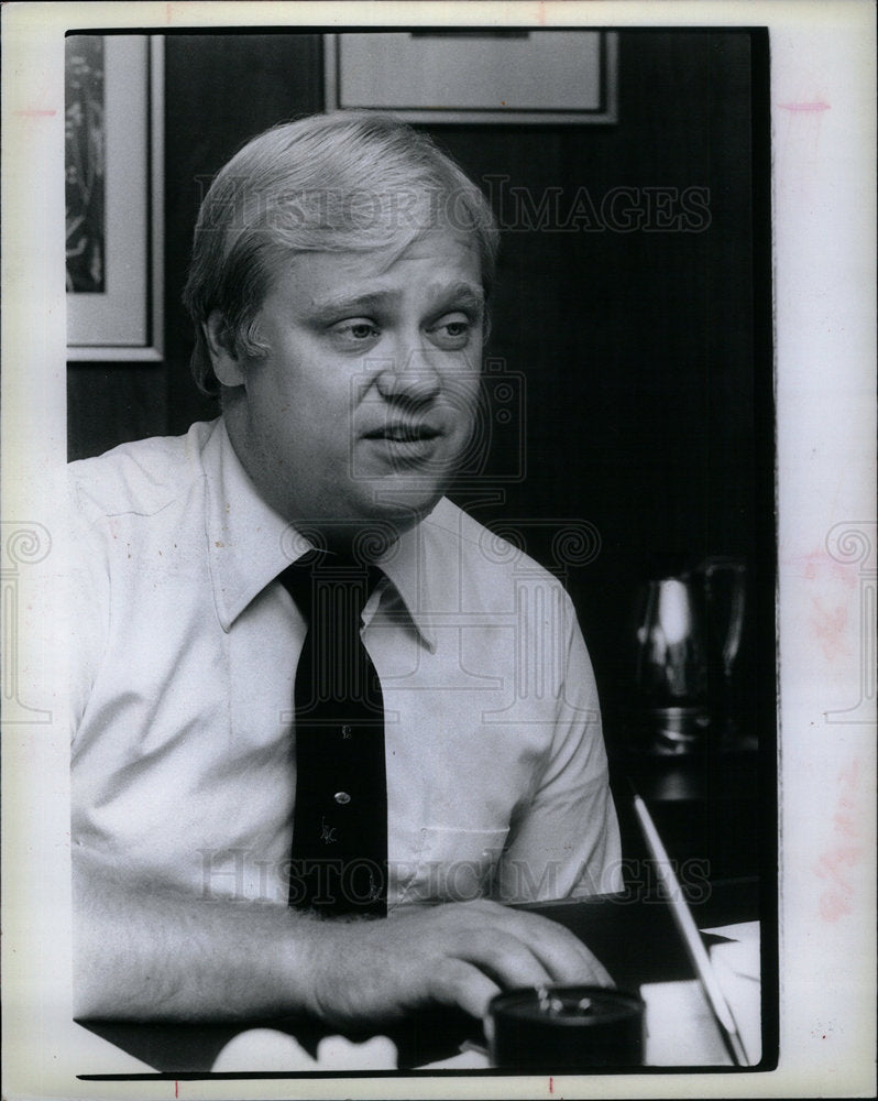 1982 Press Photo DAVE WATROBA President DPOA - DFPD22365- Historic Images