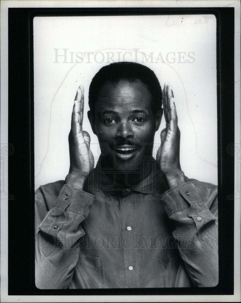 1990 Press Photo Keenan Ivory Wayans FOX Comedy Series - DFPD23053- Historic Images