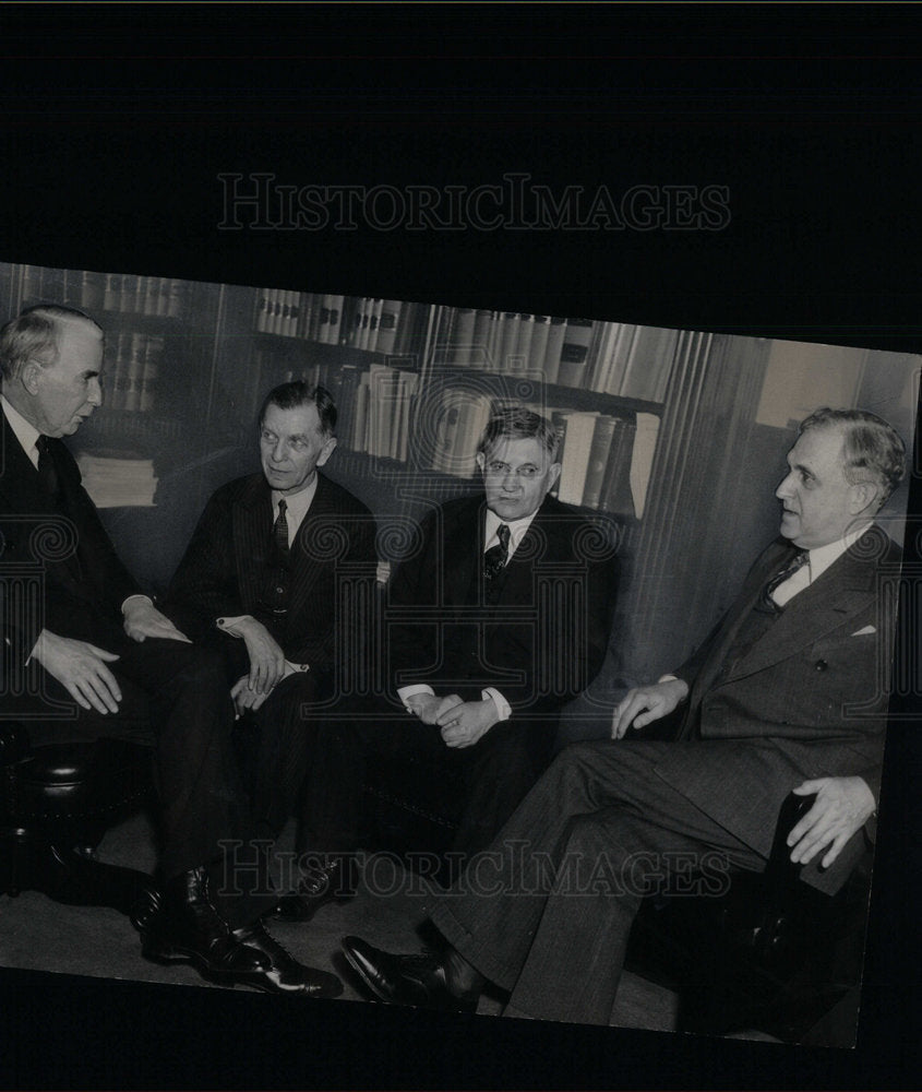 1937 Press Photo Judge Charles C. Simons Circuit Court- Historic Images