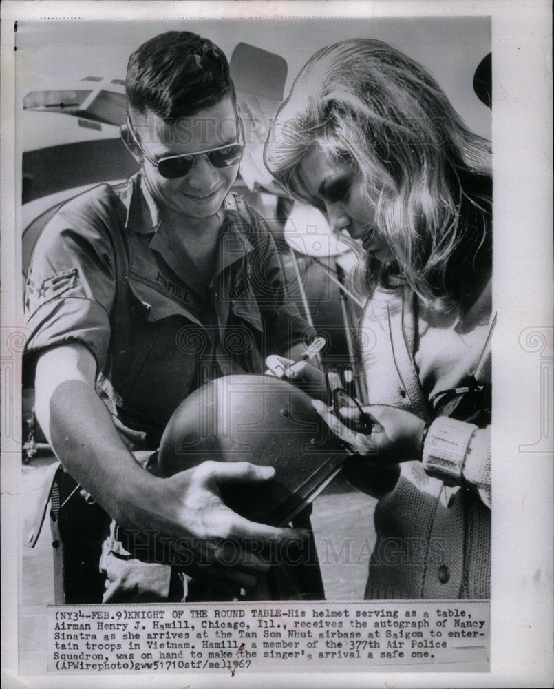 1967 Press Photo Nancy Sinatra Singer Actress - DFPD53261- Historic Images